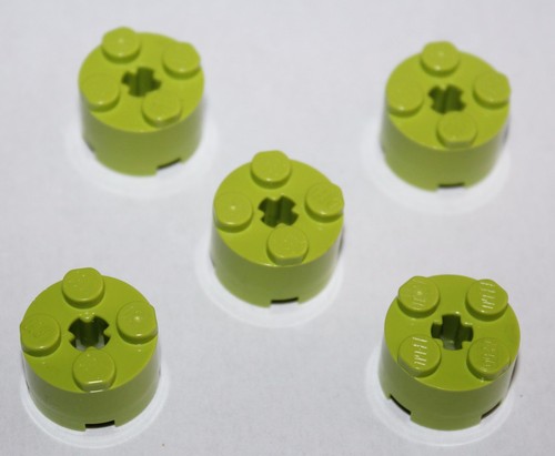 Lego lime round - lime,