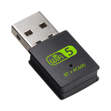 Clé USB Wifi Adaptateur Bluetooth Dongle 2en1 Réseau 2.4 Ordinateur Portable FR