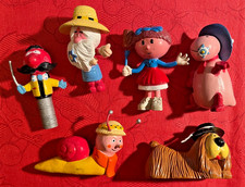 JOUET: Lot de 6 figurines - Manège enchanté ...SUPERBE.