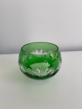  coupelle en cristal taillé
