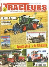 TRACTEURS N°42 UN RUMELY / MICHEL BOUILLE / LE FORDSON / FENDT XYLON