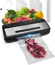 Machine Sous Vide Alimentaire 120 W Machine à Emballer Mise Sous Vide Aliments 8