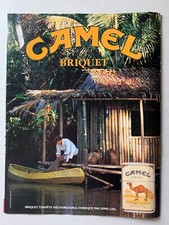 PUBLICITE 1988 - CAMEL BRIQUET