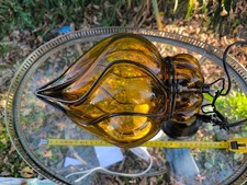 Lanterne vénitienne couleur ambrée style Murano ?