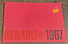 Brochure Publicitaire Gamme RENAULT 1967 dont Dauphine & R8 Gordini* - Bel Etat.
