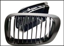 2 GRILLE CALANDRE NOIR BMW E46