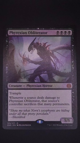 Phyrexian obliterator 105 - obliterator,