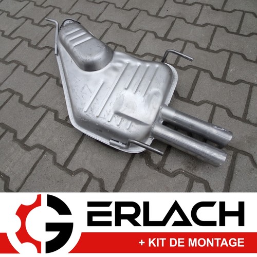 Silencieux arriere pour opel - silencieux,