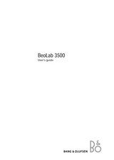 Bedienungsanleitung-Operating Instructions pour Bang Olufsen Beolab 3500