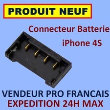 CONNECTEUR PRISE BATTERIE SUR CARTE MERE IPHONE 4S ✖ NEUF EXPEDITION 24H MAXI ✖