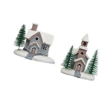 Maison miniature résine - maison,