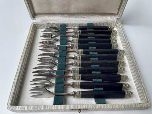 Ancien coffret fourchettes - ancien, 12