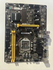 Carte mère BIOSTAR TB250-BTC+  Occasion mining 8 slots motherboard