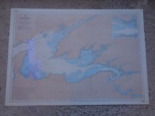 CARTE  MARINE Rade de Brest