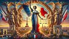 Plaque métal   république