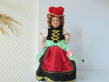 (N°5) ANCIENNE POUPEE FOLKLORIQUE DOLL PETITCOLLIN ALLEMAGNE FORET NOIRE