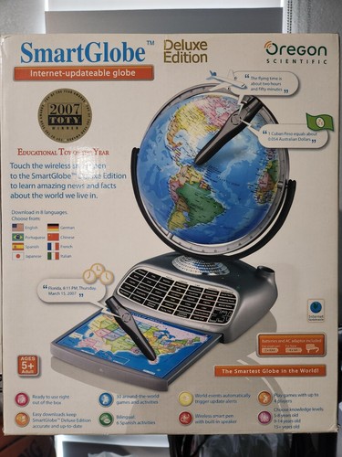 Oregon scientific smart globe - scientific,
