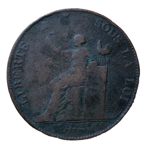 France monneron 2 sols - -,