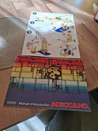 Meccano manuel instruction - meccano,