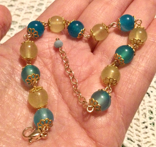 Lot bracelets plaqué or - lot, 3