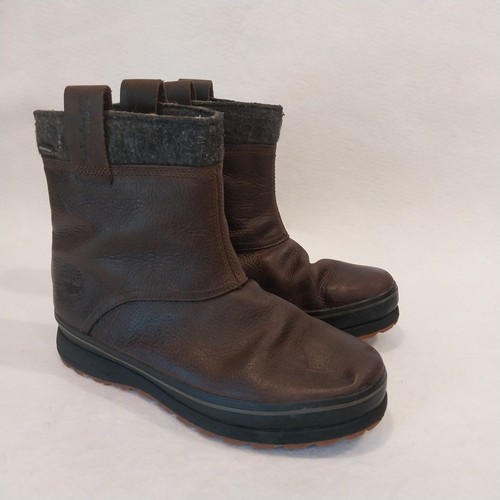 Timberland brown leather boots - brown,