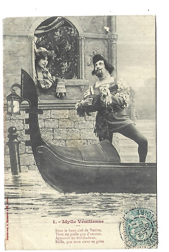 Carte fantaisie bergeret - carte,