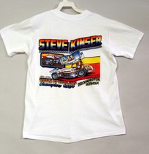 Vintage Steve Kinser 1984 Sprint Car Racing T Shirt. Medium, Excellent Condition