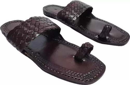 Sandales jésus cuir doux - sandales,