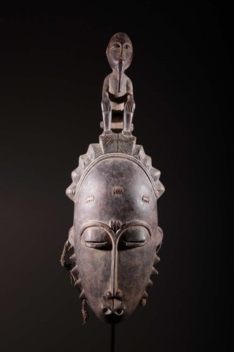 Masque africain - , baoulé