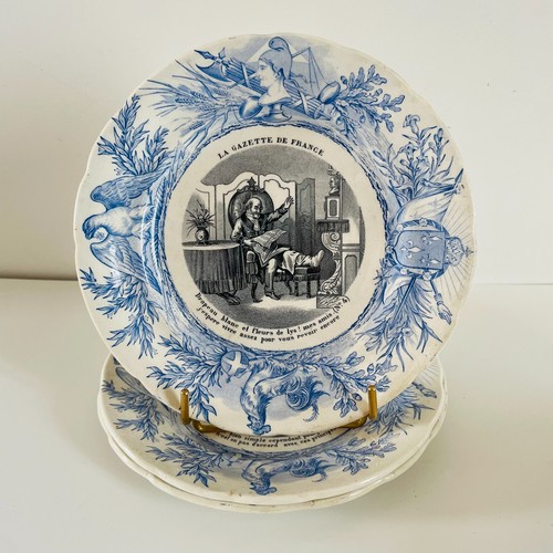 Lot assiettes parlantes - lot, de