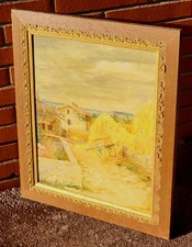 MATHEY . Charrette devant les