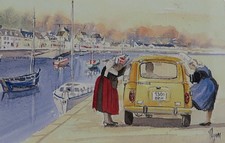 BOITE METAL TOLE RENAULT 4 4L