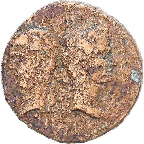 Monnaie augustus agrippa - augustus, &