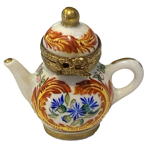 Limoges peint main trinket - main,