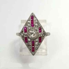 Bague FN en or blanc 14 carats