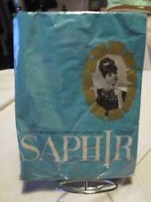 BAS NYLON SAPHIR R,H,T STOCKINGS - MARRON - T10 1/2