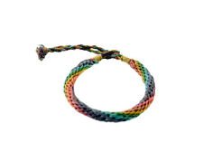 Bracelet  brésilien - fil tressé rasta Jamaïque rastafari artisanat fait main 22