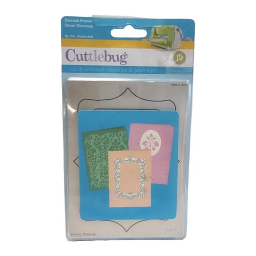 Cuttlebug cut emboss damask - cuttlebug,