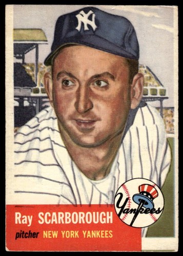 1953 topps ray - topps,