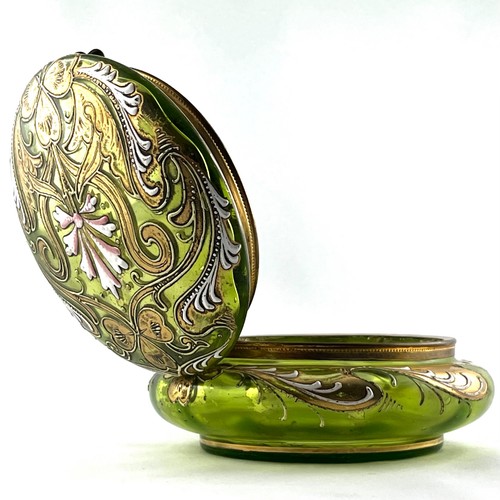 Rare bonbonnière verre - bonbonniÈre,