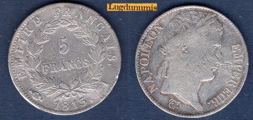 Francs revers empire 1813 i - revers,