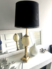 Belle Lampe oeuf d'autruche