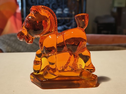 Vintage amber tangelo heisey - tangelo,