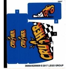 Lego ® Planche Stickers