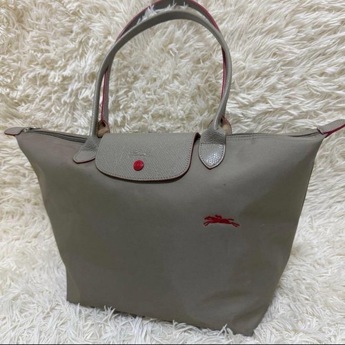 Longchamp beige pliage l - longchamp,