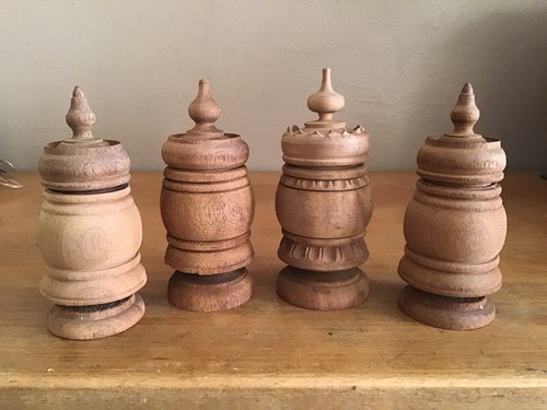 Lot grolles en bois - de, 4