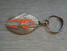 PORTE CLE METAL EMAILLE TGV SNCF  1832-1982