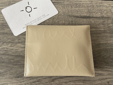 Porte-Cartes Enveloppe Logo Embossé Paul Smith Fabriqué En Italie BNWT