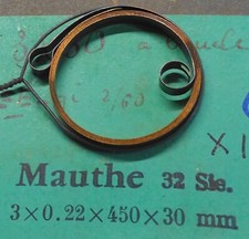 1 RESSORT REVEIL MAUTHE 32 SONNERIE