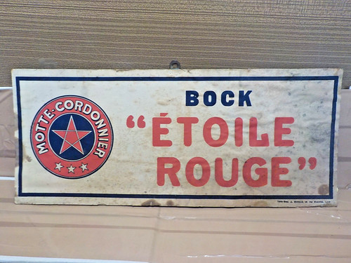 Carton ancien biere brasserie - carton,